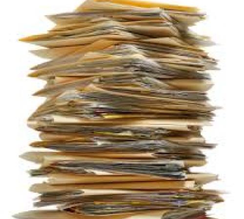 Pile of files