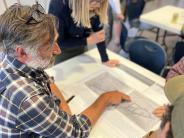 Councilmember BenThomas participating in the Comprehensive Plan 3-day Studio, 2024