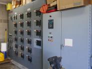 MCC Room; controls the timing of the blowers and the different processes that happen in our Wastewater Treatment Plant