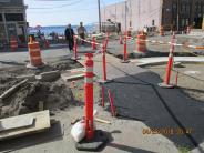 Pedestrian access crossing Water Street