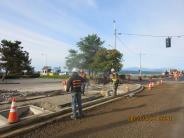 Ferry Terminal Sidewalk Construction