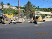 Ongoing roadwork