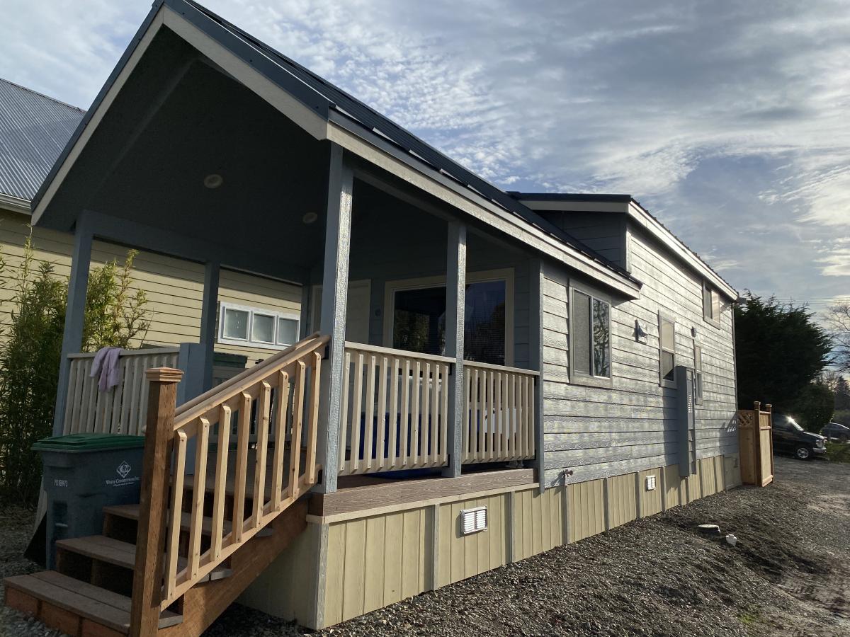 The first Tiny House on Wheels in Port Townsend, permitted for occupancy