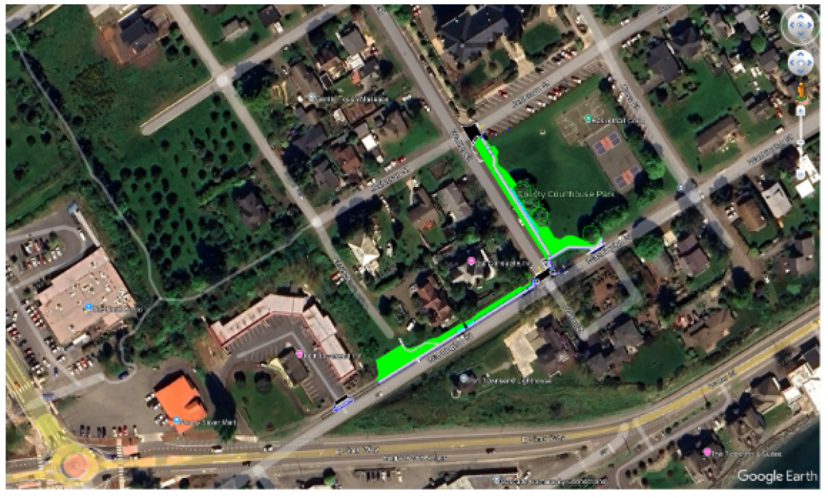 Washington and Walker Sidewalk Project